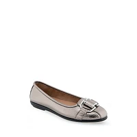 Bentley Metallic Ballet Flats