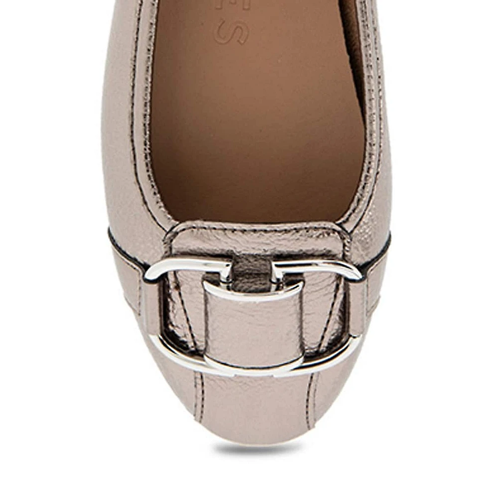 Bentley Metallic Ballet Flats