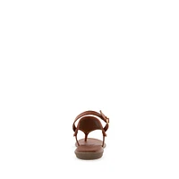 Conclusion Patent Snake-Embossed Thong Sandals