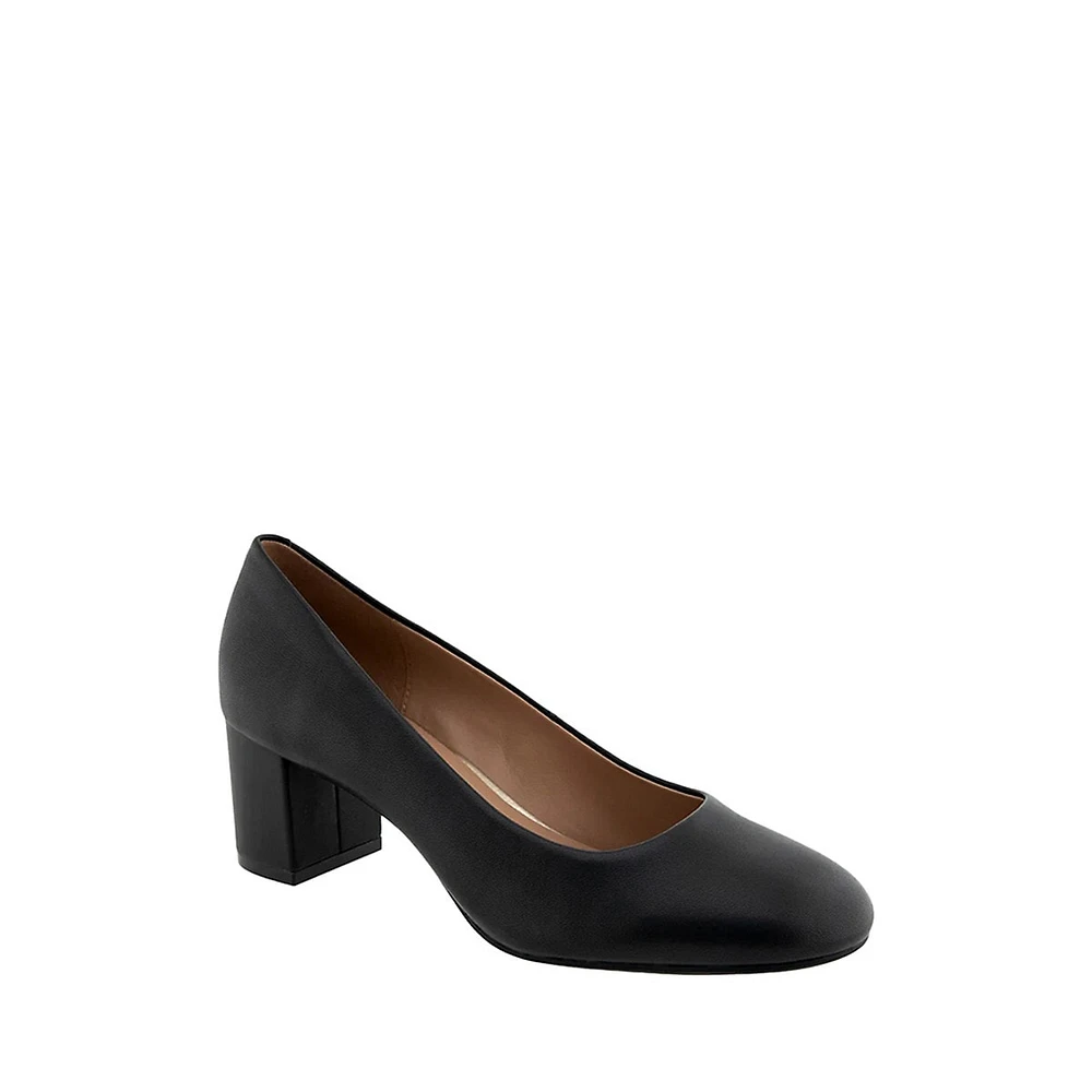 Ebrill Mid-Heel Pumps