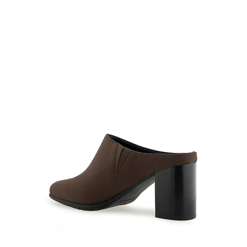 Heritage Maddy Block-Heel Mules