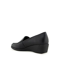 Tart Wedge-Heel Loafers