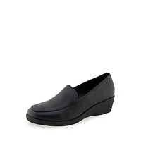 Tart Wedge-Heel Loafers