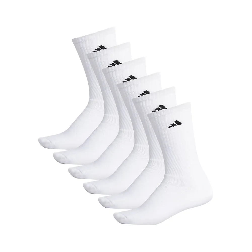 Men's 6-Pair Logo Climalite Crew Socks