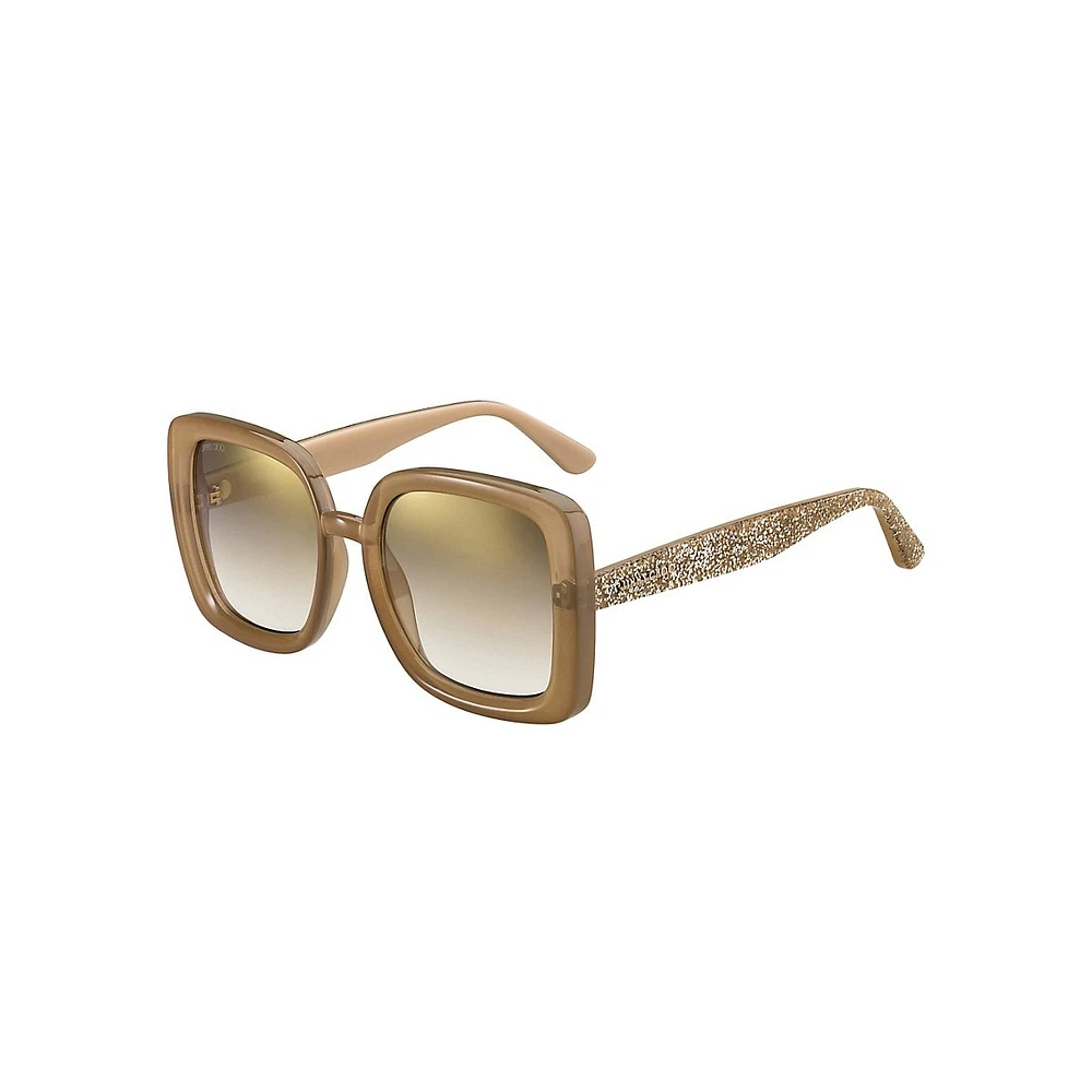 Cait 54MM Square Sunglasses