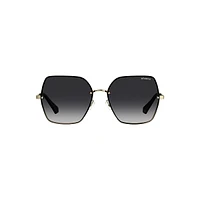 58MM Hexagonal Sunglasses