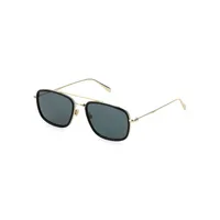 56MM 5003 S Double-Bar Square Sunglasses