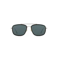 56MM 5003 S Double-Bar Square Sunglasses