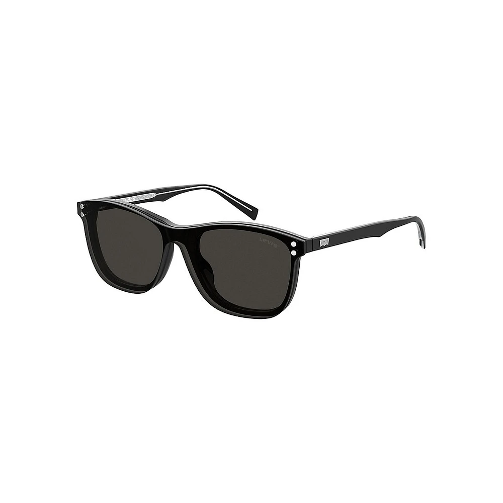 Lunettes de soleil carrées arrondies de 53 mm, 5013 CS