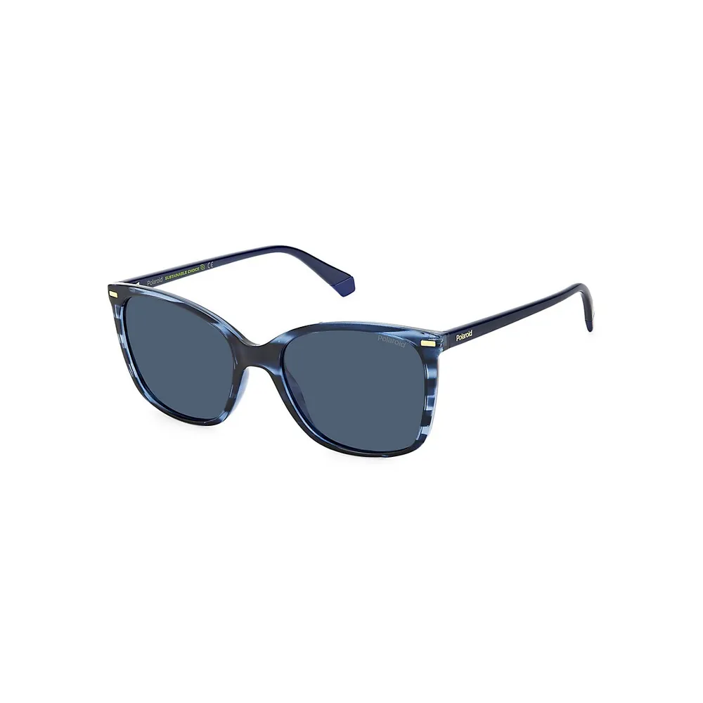 55MM Square Sunglasses