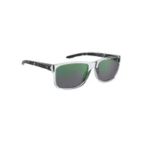 58MM Versatile Sun UA Hustle Crystal Mirror Rectangular Sunglasses