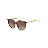 Kimberlyn 56MM Butterfly Sunglasses