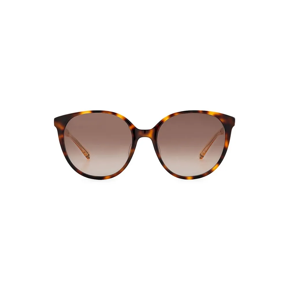 Kimberlyn 56MM Butterfly Sunglasses