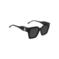 JC World Eleni 53MM Oversize Asymmetrical Rectangle-Frame Sunglasses