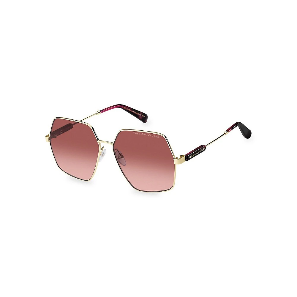 59MM Square Sunglasses