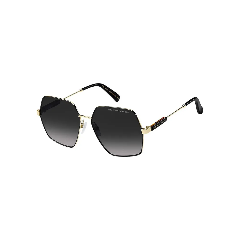 59MM Square Sunglasses