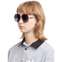 59MM Square Sunglasses