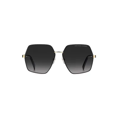 59MM Square Sunglasses