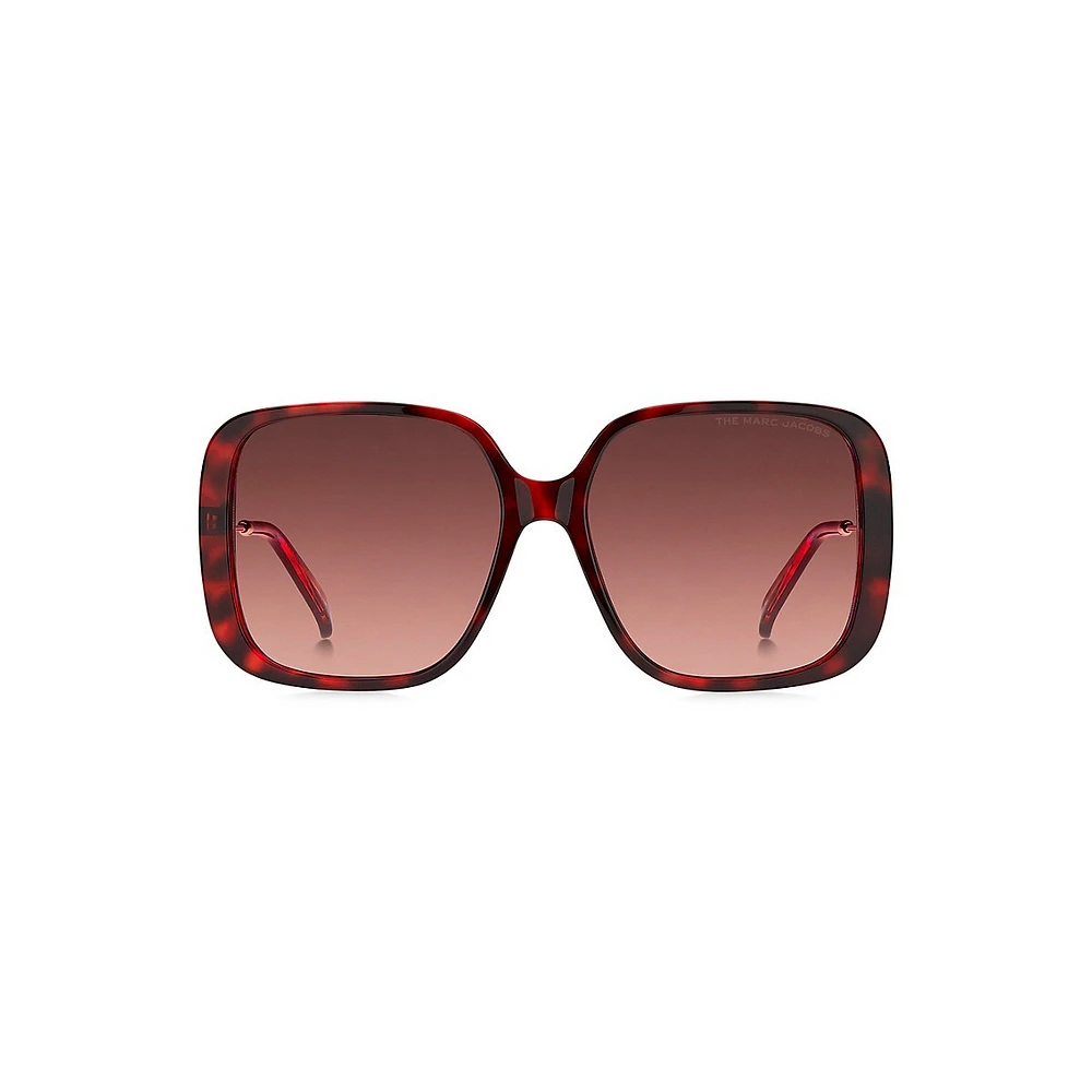 57MM Square Sunglasses