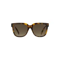 Havana55MM Sunglasses