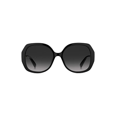 55 MM Oversized Sunglasses