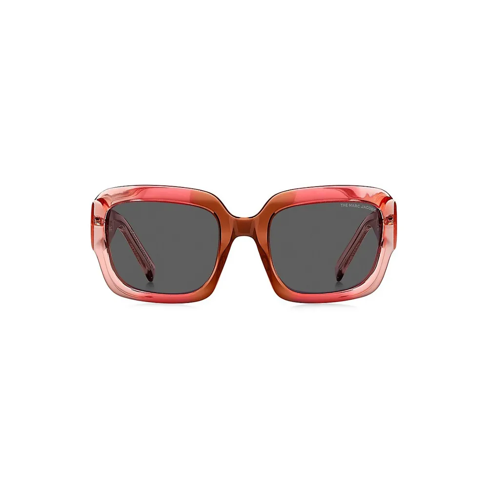 54MM Square Sunglasses