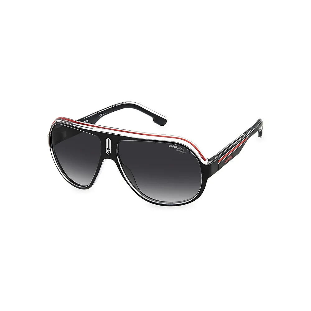 Speedway Flag 63MM Pilot Sunglasses