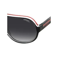 Speedway Flag 63MM Pilot Sunglasses
