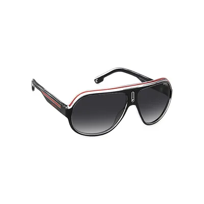 Speedway Flag 63MM Pilot Sunglasses
