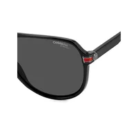 Havana 61MM Oversized Aviator Sunglasses