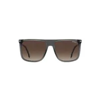 Havana 58MM Rectangular Sunglasses