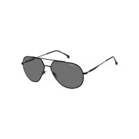 Matt Black 61MM Aviator Sunglasses