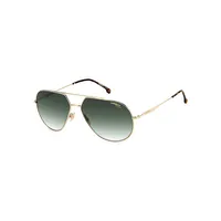 Matt Black 61MM Aviator Sunglasses