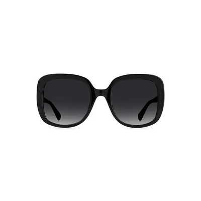Wenona 56MM Square Sunglasses
