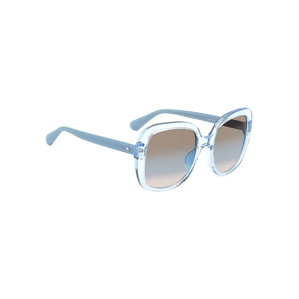 Wenona 56MM Square Sunglasses