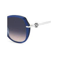 Taliyah 57MM Butterfly Sunglasses