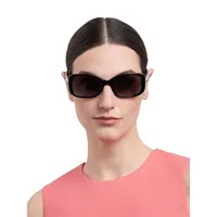 Dionna 52MM Rectangular Sunglasses