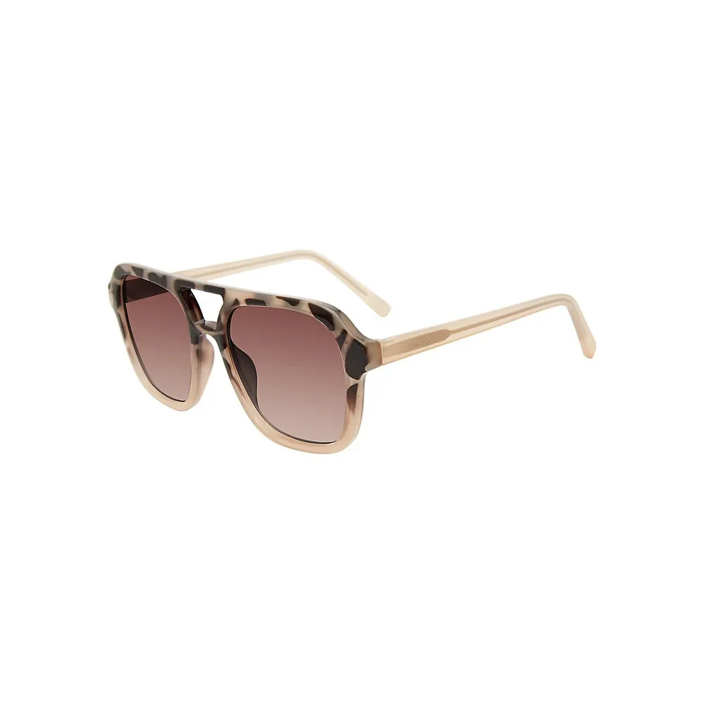 Jace 56MM Aviator Sunglasses