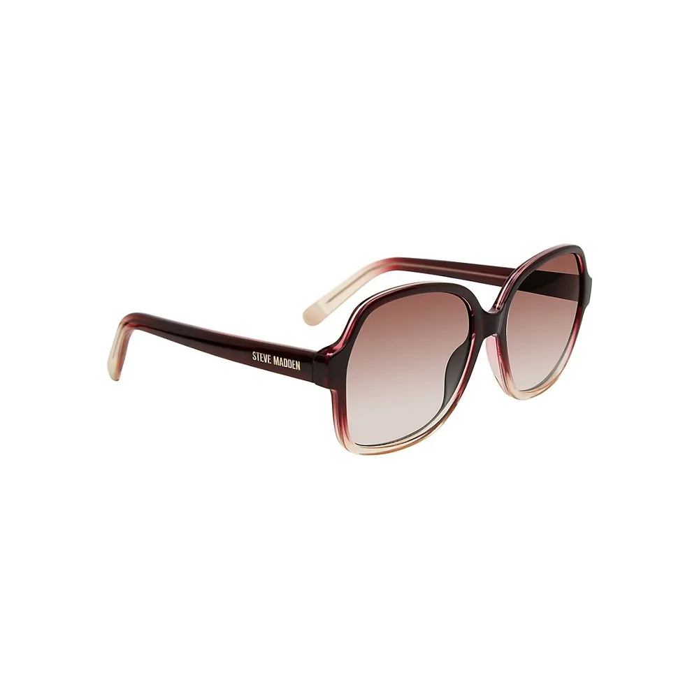 Marcelle 57MM Oversized Round Sunglasses