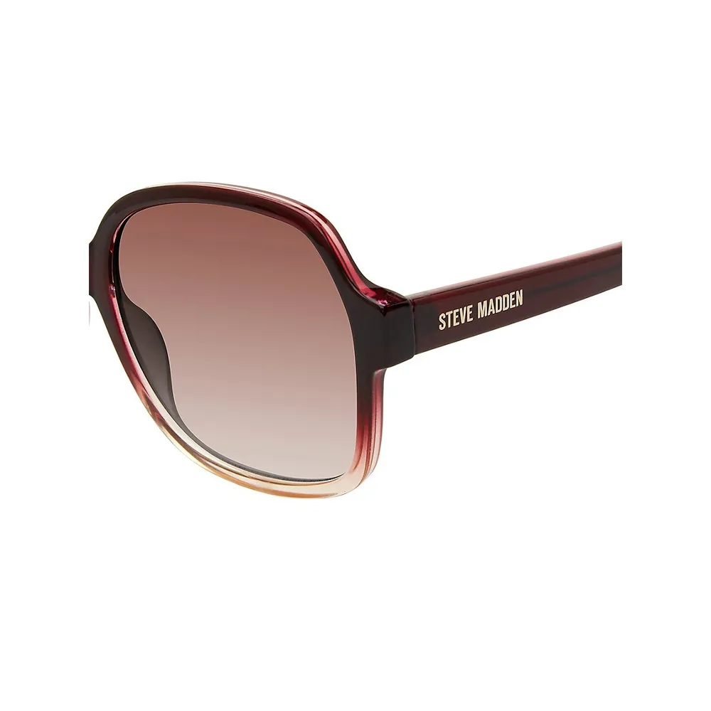 Marcelle 57MM Oversized Round Sunglasses