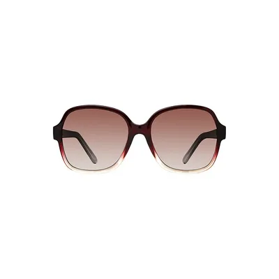 Marcelle 57MM Oversized Round Sunglasses