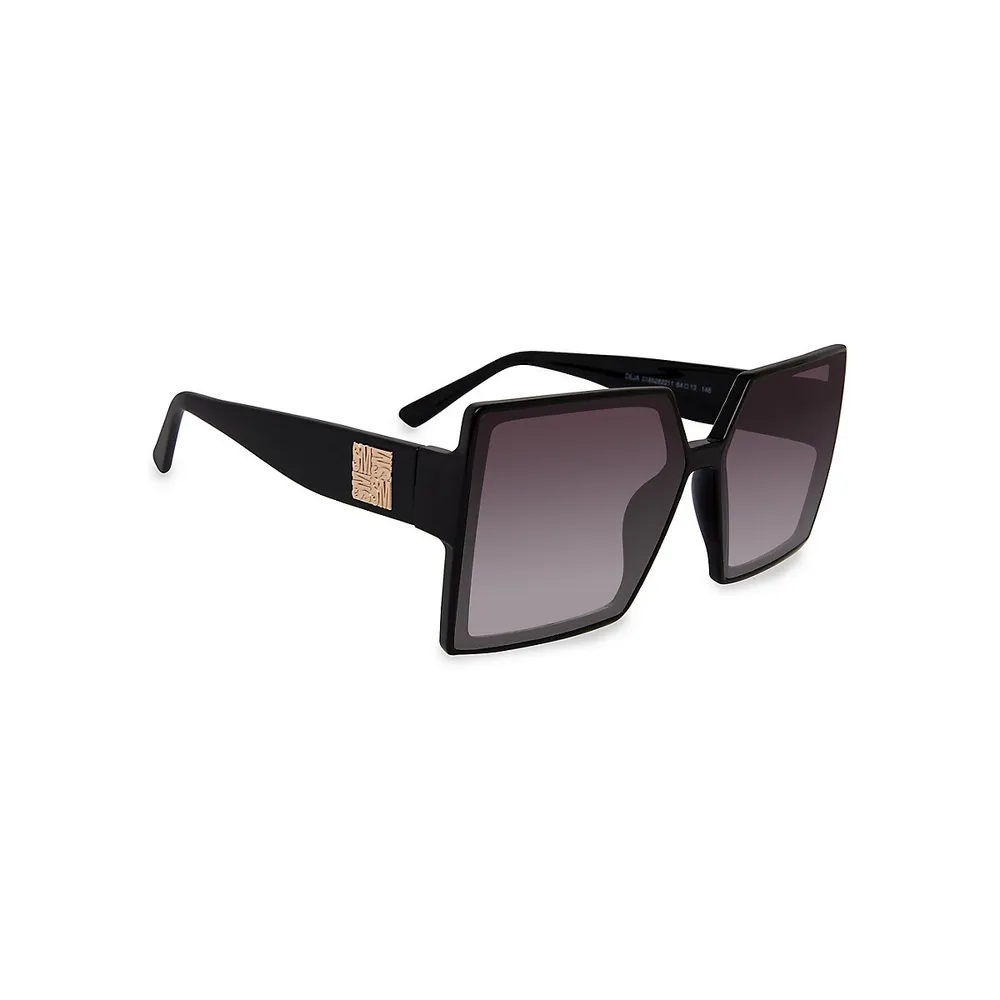 Deja 64MM Oversized Square Sunglasses