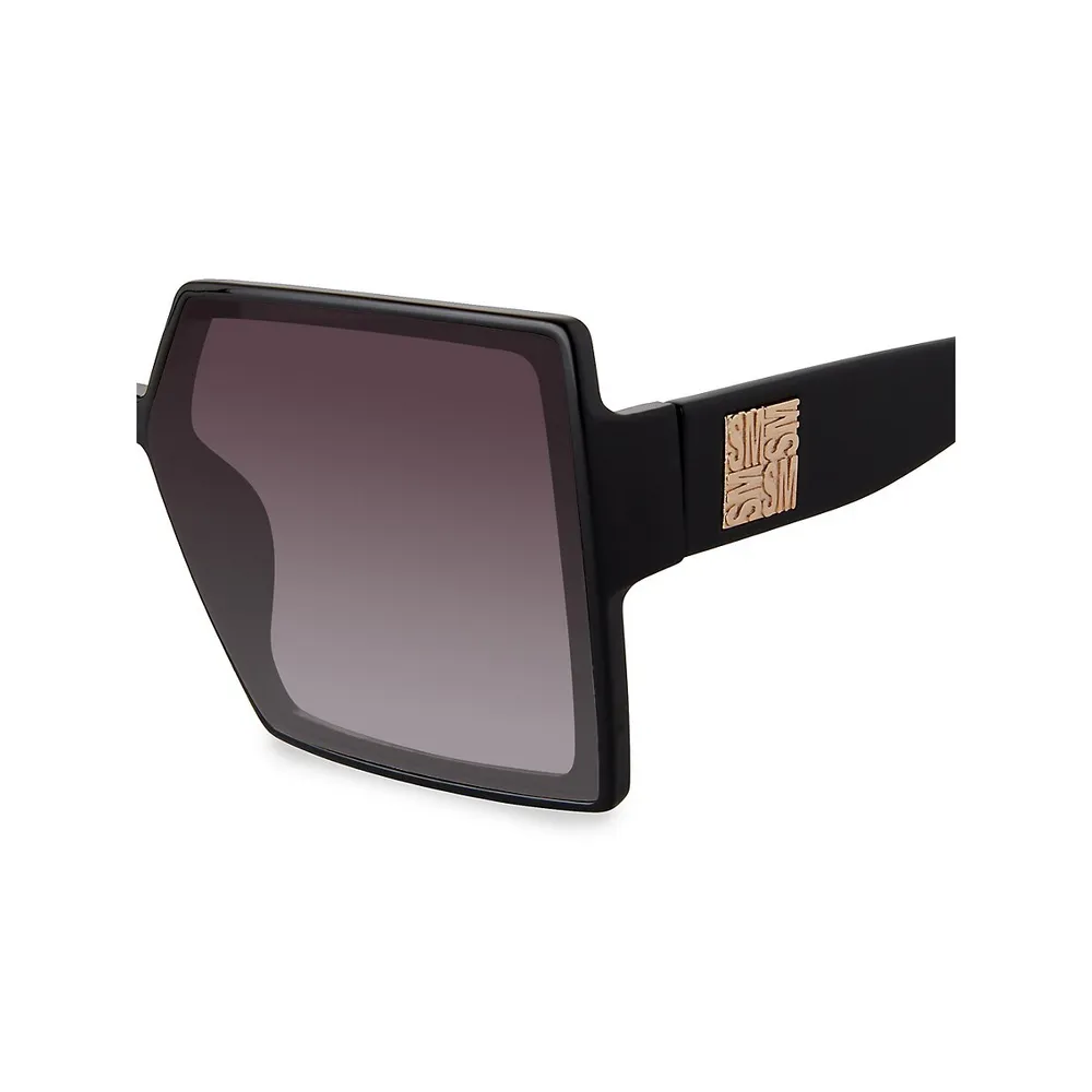 Deja 64MM Oversized Square Sunglasses