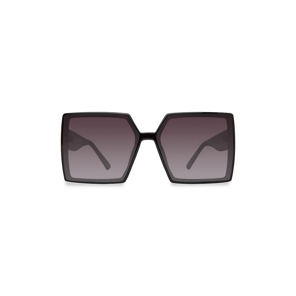 Deja 64MM Oversized Square Sunglasses