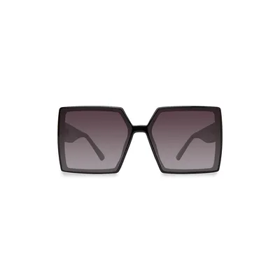 Deja 64MM Oversized Square Sunglasses