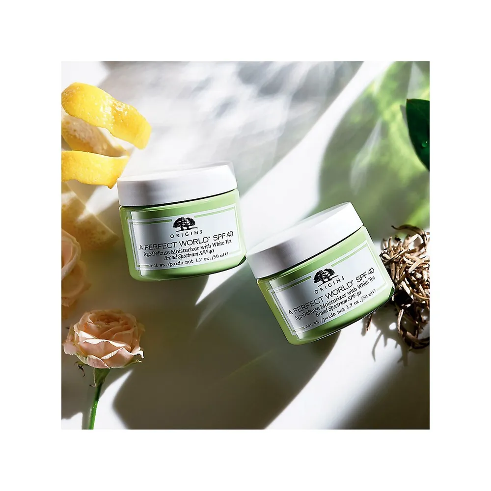 A Perfect World SPF 40 Age-Defense Moisturizer with White Tea