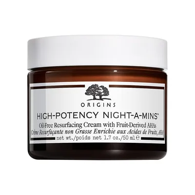 High-Potency Night-A-Mins Oil-Free Resurfacing Cream with Fruit-Derived AHAs