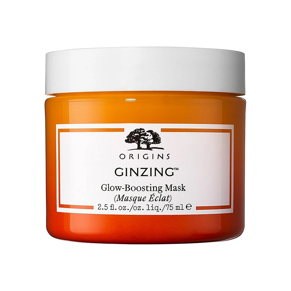 Masque pour le visage stimulateur d'éclat Ginzing