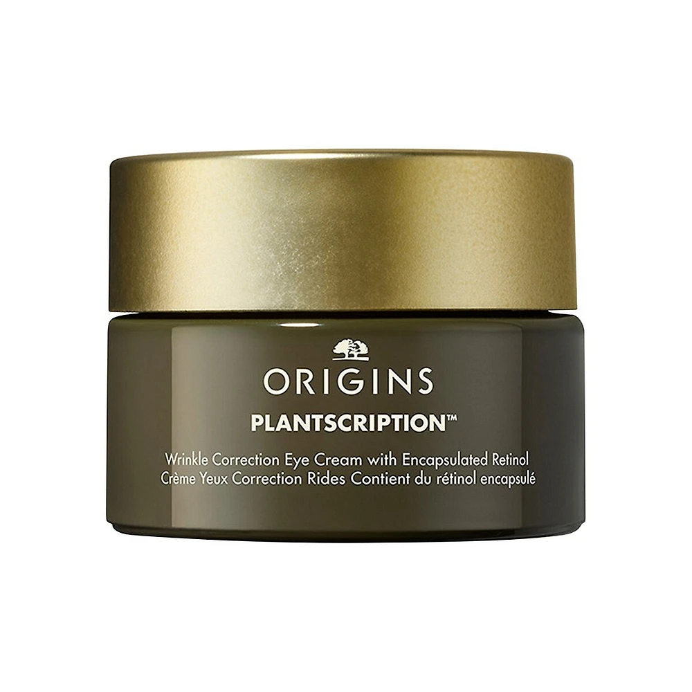 Plantscription Wrinkle Correction Eye Cream With Encapsulated Retinol