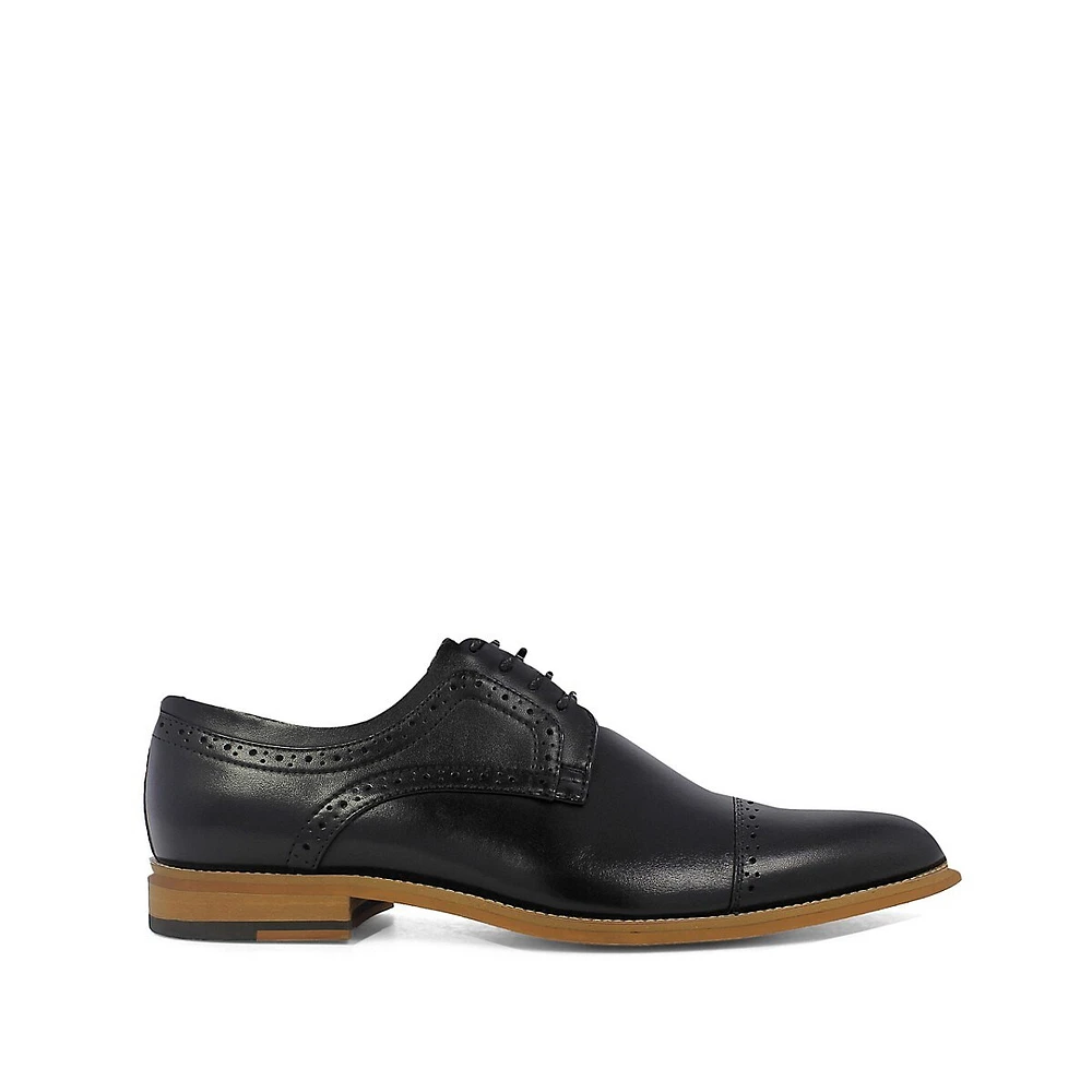 Dickinson Cap Toe Leather Oxfords